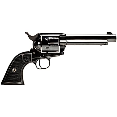 Taurus 2-D4551 Deputy  Medium Frame 45 Colt (LC) 6rd 5.50 Polished Black Steel Barrel, Cylinder & Steel Frame, Black Polymer Grip, Transfer Bar Safety
