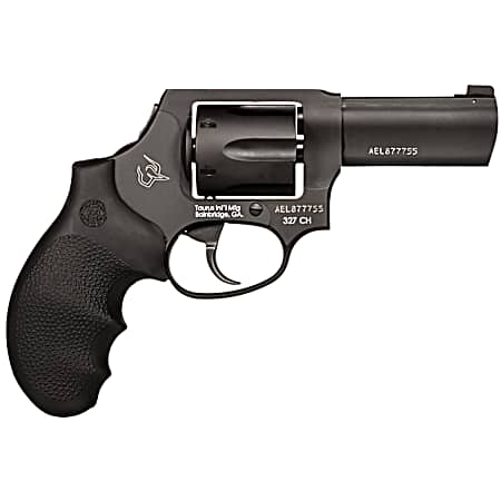 Taurus 2-327P31CHNS 327 Defender T.O.R.O Small Frame 327 Federal Mag 6rd 3 Matte Black Steel Barrel, Cylinder & Optic Ready Frame, Black Rubber Grip