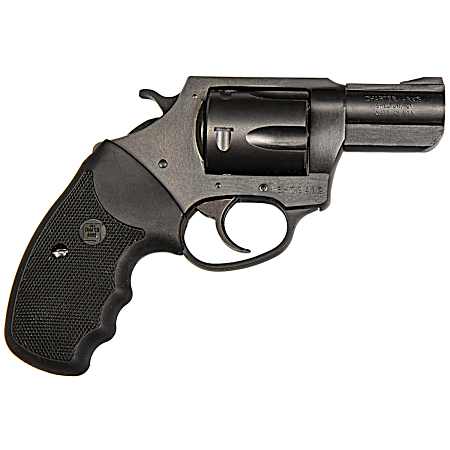 Charter Arms 69920 Pitbull  9mm Luger 5rd, 2.20 Black Nitride Steel Barrel, Cylinder & Frame w/Black Finger Grooved Rubber Grip