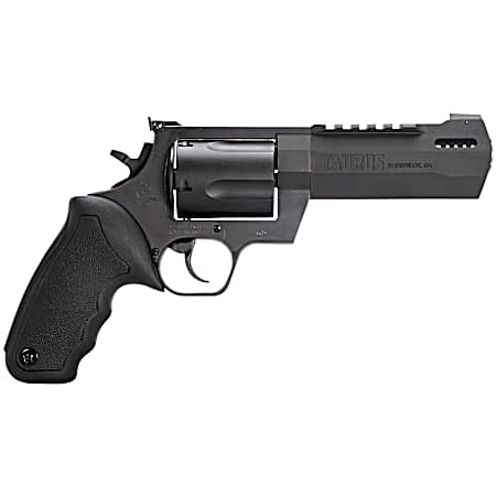 Taurus 2460051RH Raging Hunter  460 S&W Mag 5rd 5.12 Matte Black Barrel Matte Black Oxide Steel Cylinder & Frame Black Rubber with Integrated Cushion Insert Grip