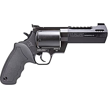 Taurus 2500051RH Raging Hunter  Large Frame 500 S&W Mag 5rd 5.12 Black Ported/Target Crown Barrel, Matte Black Oxide Cylinder, Black Steel Frame, Black Rubber Grip