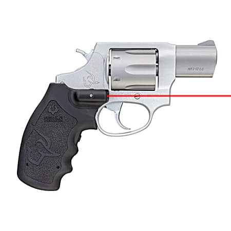 Taurus 2-856029ULVL 856 Ultra-Lite 38 Special +P Caliber with 2 Barrel, 6rd Capacity Cylinder, Overall Matte Finish Stainless Steel Frame & Finger Grooved Black Rubber Grip Includes Viridian Laser