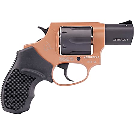 Taurus 2-85621ULC22 856 Ultra-Lite Small 38 Special +P 6 Shot 2 Matte Black Alloy Steel Barrel & Cylinder, Cerakote Copper Aluminum Frame, Transfer Bar Safety, Exposed Hammer