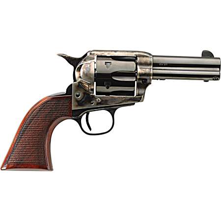 Taylors & Company 550821 Runnin Iron  45 Colt (LC) Caliber with 4.75 Blued Finish Barrel, 6rd Capacity Blued Finish Cylinder, Color Case Hardened Finish Steel Frame & Checkered Walnut Grip