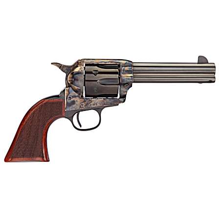Taylors & Company 550825 Runnin Iron  357 Mag Caliber with 4.75 Blued Finish Barrel, 6rd Capacity Blued Finish Cylinder, Color Case Hardened Finish Steel Frame & Checkered Walnut Grip