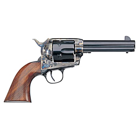 Taylors & Company 700ADE 1873 Cattleman New Model 45 Colt (LC) 6rd 4.75 Blued Cylinder & Barrel Color Case Hardened Steel Frame Walnut Navy Size Grip (Taylor Tuned)