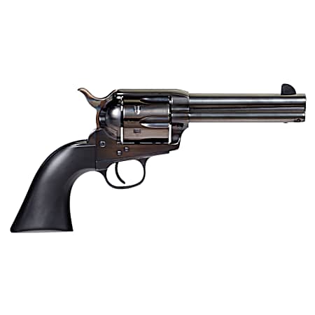 Taylors & Company 555161 Devil Anse  45 Colt (LC) Caliber with 4.75 Blued Finish Barrel, 6rd Capacity Blued Finish Cylinder, Color Case Hardened Finish Steel Frame & Matte Black Wood Grip