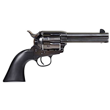 Taylors & Company 555162 Devil Anse  357 Mag Caliber with 4.75 Blued Finish Barrel, 6rd Capacity Blued Finish Cylinder, Color Case Hardened Finish Steel Frame & Matte Black Wood Grip