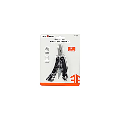 8-in-1 Stainless Multi-Tool