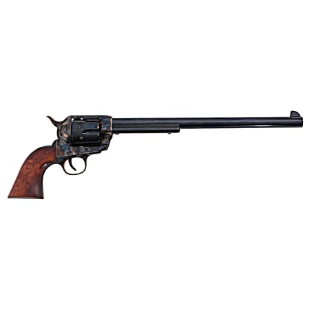Traditions SAT73103 1873 Buntline 45 Colt (LC) 6rd 12 Blued Cylinder & Barrel Color Case Hardened Steel Frame Walnut Grip