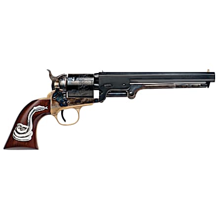 Cimarron CA9081SS101 Man With No Name Conversion Hollywood Series 38 Long Colt 6rd 7.50 Blued Steel Barrel & Cylinder Color Case Hardened Steel Frame with Walnut Grip with Integrated Snake