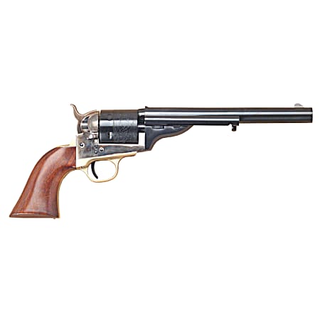 Cimarron CA914 1872 Open Top Navy 38 Long Colt 38 Special 6 Shot 7.50 Blued Steel Barrel, Blued Cylinder, Color Case Hardened Steel Frame, Walnut Grip, Exposed Hammer
