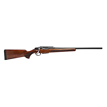 Stevens 19059 334 Bolt Action 270 Win 3+1 20 Matte Black Heavy Sporter Barrel, Matte Black Picatinny Rail Carbon Steel Receiver, Fixed Turkish Walnut Stock, Ambidextrous