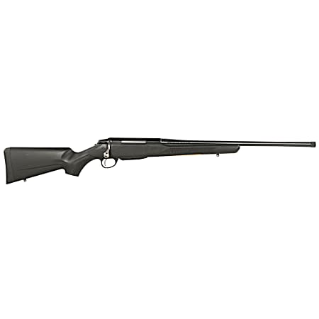 Tikka JRTXEC31520MT T3 Lite Compact 243 Win 3+1 20 Matte Blued Threaded Barrel, Blued Drilled & Tapped Steel Receiver, Fixed Black Synthetic Stock