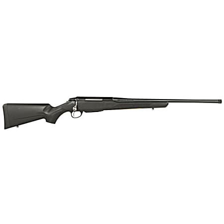 Tikka JRTXEC31620MT T3 Lite Compact 308 Win 3+1 20 Matte Blued Threaded Barrel, Blued Drilled & Tapped Steel Receiver, Fixed Black Synthetic Stock