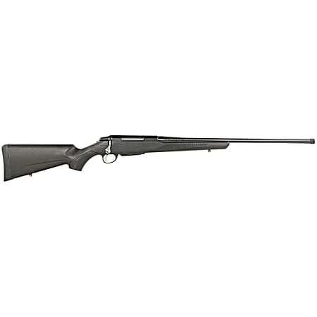 Tikka JRTXE31520MT T3 Lite Full Size 243 Win 3+1 20 Matte Blued Threaded Barrel, Blued Drilled & Tapped Steel Receiver, Fixed Black Synthetic Stock, Right Hand