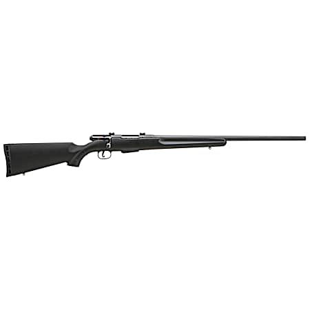 Savage Arms 19154 25 Walking Varminter Full Size 222 Rem 4+1 22 Matte Black Heavy Barrel, Matte Black Carbon Steel Receiver Drilled & Tapped, Matte Black Fixed Varmint Synthetic Stock, Right Hand