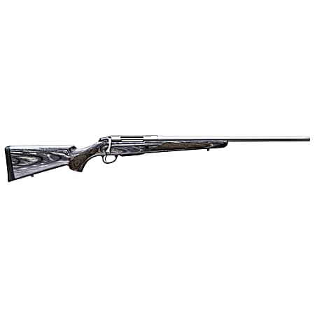 Tikka JRTXG382 T3x  6.5 Creedmoor 3+1 24.30 Barrel, Stainless Steel Metal Finish, Oiled Gray Laminate Stock