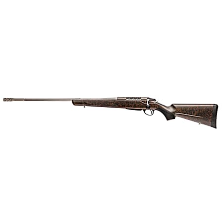 Tikka JRTXRBS482 T3x Roughtech 6.5 Creedmoor 3+1 24.30 Stainless Fluted Threaded Barrel, Stainless Steel Drilled & Tapped Receiver, Ember Roughtech Synthetic Stock, Left Hand
