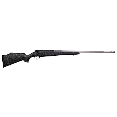 Weatherby MAM01N257WR8B Mark V Accumark 257 Wthby Mag 3+1 26 Barrel, Graphite Black Cerakote Metal Finish, Gray Webbed Black Fixed Monte Carlo Stock