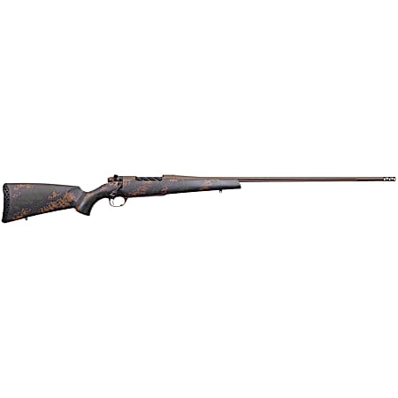 Weatherby MBC20N300WR8B Mark V Backcountry 2.0 300 Wthby Mag 3+1 26 Barrel, Patriot Brown Cerakote Metal Finish, Brown Sponge Pattern Black Peak 44 Blacktooth Stock