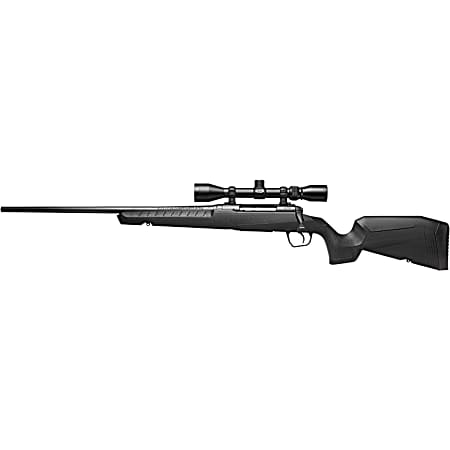 Savage Arms  Axis XP Combo 7mm-08 Rem 4+1 22 Left Hand Black