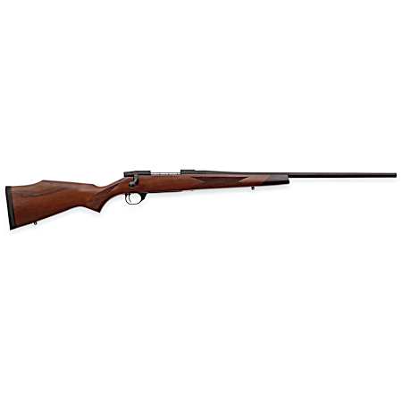 Weatherby VDT256RR4T Vanguard Sporter Full Size 25-06 Rem 5+1  24 Bead Blasted Blued #2 Threaded Barrel, Matte Blued Drilled & Tapped Steel Receiver, Grade A Turkish Walnut Monte Carlo Stock