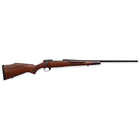 Weatherby VDT306SR2T Vanguard Sporter Full Size 30-06 Springfield 5+1 24 Bead Blasted Blued #2 Threaded Barrel, Matte Blued Drilled & Tapped Steel Receiver, Grade A Turkish Walnut Monte Carlo Stock