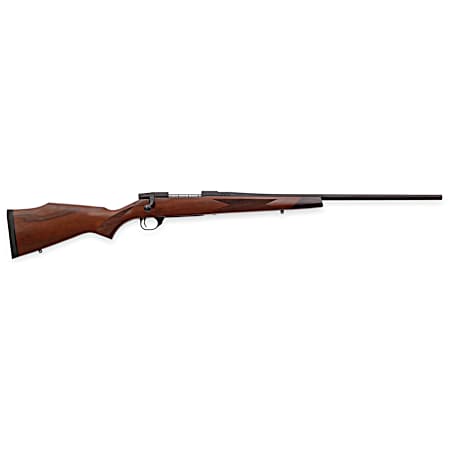 Weatherby VDT7M8RR2T Vanguard Sporter Full Size 7mm-08 Rem 4+1 22 Bead Blasted Blued #2 Threaded Barrel, Matte Blued Drilled & Tapped Steel Receiver, Grade A Turkish Walnut Monte Carlo Stock