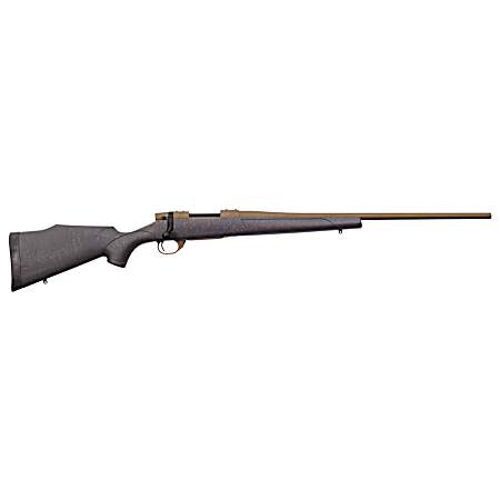 Weatherby VWB270NR4T Vanguard Weatherguard 270 Win 5+1 24 Barrel, Burnt Bronze Cerakote Metal Finish, Bronze Webbed Black Fixed Monte Carlo Stock