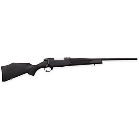 Weatherby VYT308NR0T Vanguard Synthetic Compact 308 Win Mag 4+1 20 Matte Blued #1 Threaded Barrel, Matte Blued Drilled & Tapped Steel Receiver, Black Adjustable Synthetic Stock