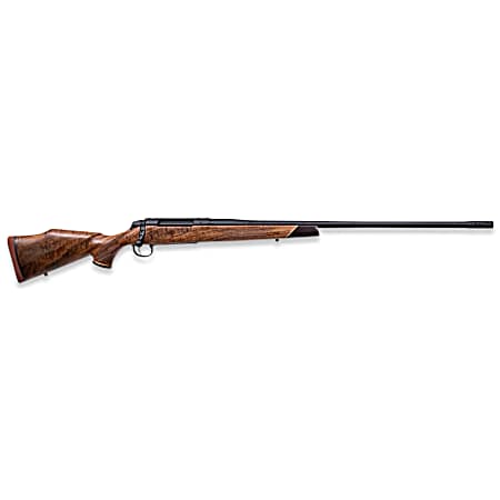 Weatherby 3WASD270NR6B 307 Adventure SD Full Size 270 Win 4+1 26 Graphite Black Cerakote Fluted Threaded Barrel, Graphite Black Cerakote Drilled & Tapped Stainless Steel Receiver, Fixed Walnut Stock