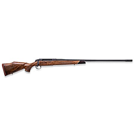 Weatherby 3WASD65RWR6B 307 Adventure SD Full Size 6.5 Wthby RPM 3+1 26 Black Cerakote Fluted Threaded Barrel, Graphite Black Cerakote Drilled & Tapped Stainless Steel Receiver, Fixed Walnut Stock