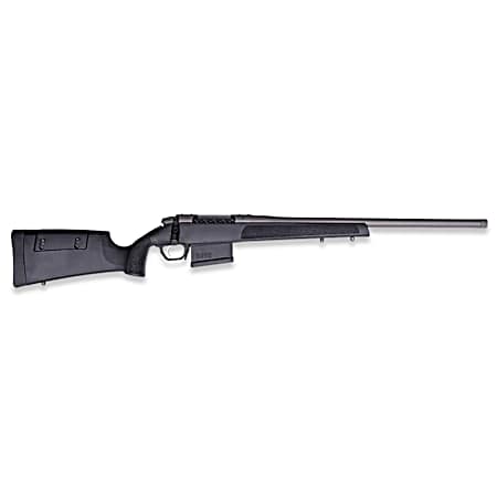 Weatherby 3WR047MMBROT 307 Range SF 7mm BC 5+1 20 Tungsten Cerakote Heavy Threaded Barrel, Tungsten Cerakote Drilled & Tapped Steel Receiver, Adj Cheek Piece & LOP Tungsten Cerakote Synthetic Stock