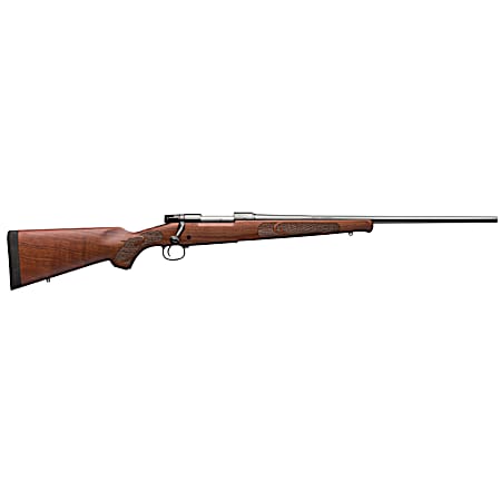Winchester Guns 535200289 Model 70 Featherweight 6.5 Creedmoor 5+1 22 Satin Walnut with Feather Checkering Stock Brushed Polish Blued Right Hand (Full Size)