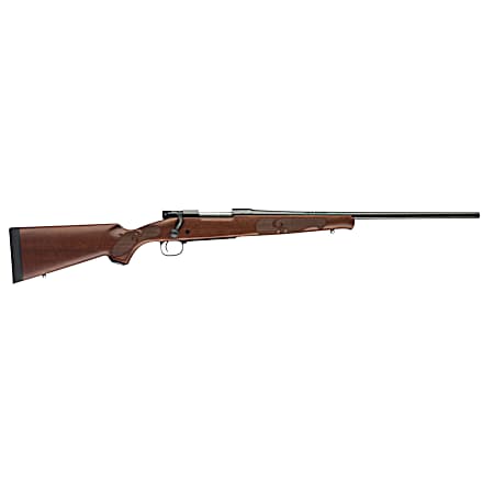 Winchester Guns 535201289 Model 70 Featherweight Compact 6.5 Creedmoor Caliber with 5+1 Capacity, 20 Barrel, Brushed Polish Blued Metal Finish & Satin Walnut Fixed Feather Checkered Stock Right Hand