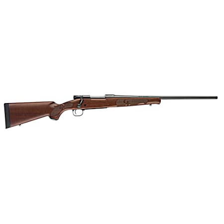 Winchester Guns 535201294 Model 70 Featherweight Compact 6.5 PRC 3+1 20 Brushed Polish Blued Satin Walnut Stock Right Hand (Full Size) No Sights