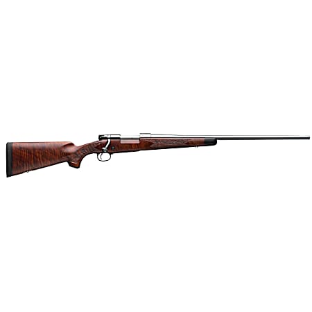 Winchester Repeating Arms 535203228 Model 70 Super Grade 30-06 Springfield Caliber with 5+1 Capacity, 24 Barrel, High Polished Blued Metal Finish & Satin Fancy Walnut Right Hand (Full Size)