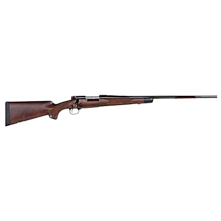 Winchester Repeating Arms 535203264 Model 70 Super Grade 270 WSM Caliber with 3+1 Capacity, 24 Barrel, High Polished Blued Metal Finish & Satin Fancy Walnut Stock Right Hand (Full Size)