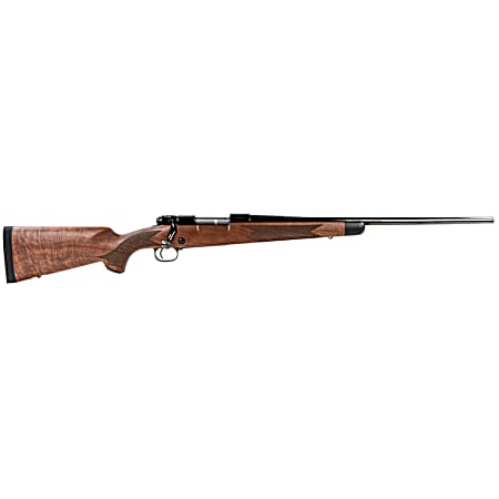 Winchester Repeating Arms 535203289 Model 70 Super Grade 6.5 Creedmoor Caliber with 4+1 Capacity, 22 Barrel, High Polished Blued Metal Finish & Satin Fancy Walnut Stock Right Hand (Full Size)