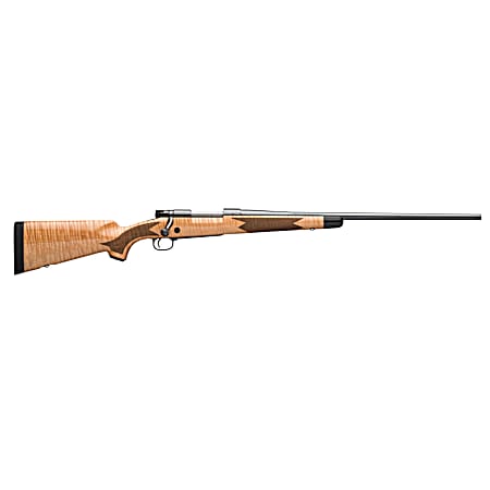 Winchester Repeating Arms 535218289 Model 70 Super Grade 6.5 Creedmoor Caliber with 5+1 Capacity, 22 Barrel, High Polished Blued Metal Finish & Gloss AAA Maple Stock Right Hand (Full Size)