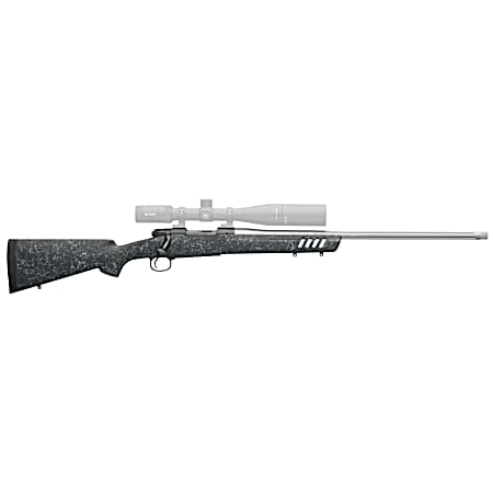Winchester Guns 535232289 70 Coyote Light 6.5 Creedmoor 5+1 24 Black w/Gray Webbing Fixed Bell & Carlson w/Aluminum Bedding Stock Matte Blued Right Hand