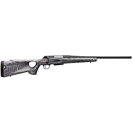 Winchester Guns 535727226 XPR Thumbhole Varmint SR 270 Win 3+1 Cap 24 TB Blued Perma-Cote Rec Matte Black Laminate Fixed Thumbhole Stock Right Hand with MOA Trigger System (Full Size) No Sights
