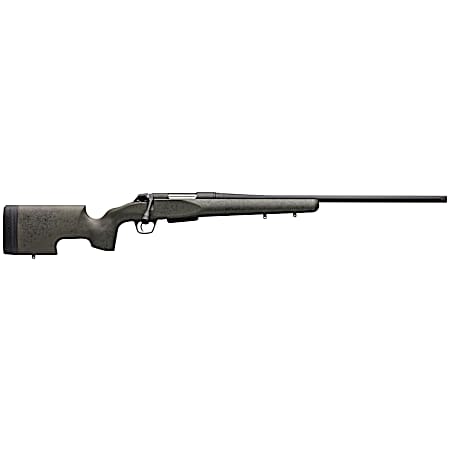 Winchester Guns 535732289 XPR SR 6.5 Creedmoor 3+1 Cap 22 TB Black Perma-Cote Rec Green with Black Webbing Grayboe Renegade Long Range Stock Right Hand with MOA Trigger System (Full Size)