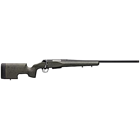 Winchester Guns 535732299 XPR SR 6.8 Western Caliber with 3+1 Capacity, 24 Threaded Barrel, Black Perma-Cote Metal Finish & Black Webbed Green Grayboe Renegade Long Range Stock Right Hand (Full Size)