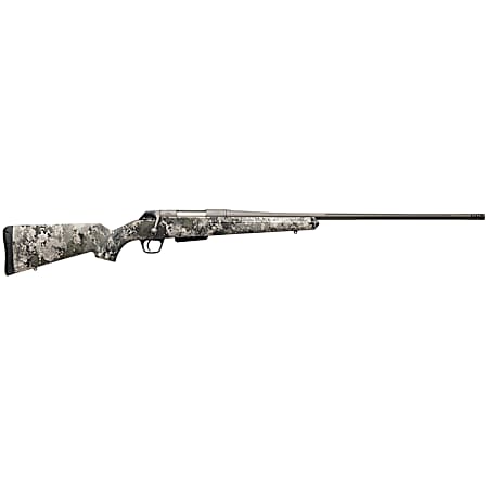 Winchester Repeating Arms 535800230 XPR Extreme 223 Rem 5+1 26 Tungsten Cerakote Fluted Threaded Barrel & Drilled & Tapped Steel Receiver, Fixed TrueTimber VSX Synthetic Stock