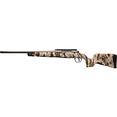 Savage Arms 32346 Axis 2 Pro Compact 6.5 Creedmoor 4+1 20 Gun Metal Bronze Cerakote Heavy Sporter Threaded Barrel & Picatinny Rail Carbon Steel Receiver, Fixed Western Camo Synthetic Stock, Left Hand