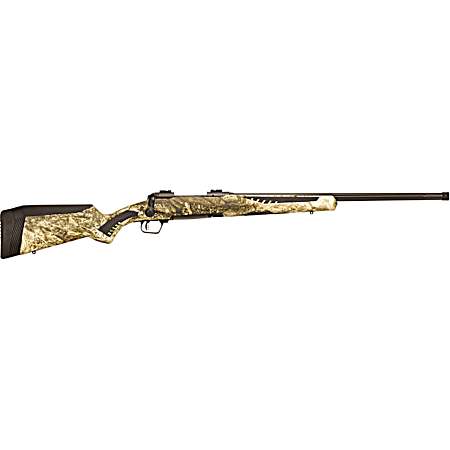 Savage Arms 57003 110 Predator 243 Win 4+1 24, Matte Black Metal, Mossy Oak Terra Fixed AccuStock with AccuFit