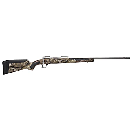 Savage Arms 57069 110 Bear Hunter 300 WSM 2+1 23 Matte Stainless Steel Straight Fluted Barrel, Mossy Oak Break-Up Country Fixed Sporter w/AccuFit Stock, Right Hand