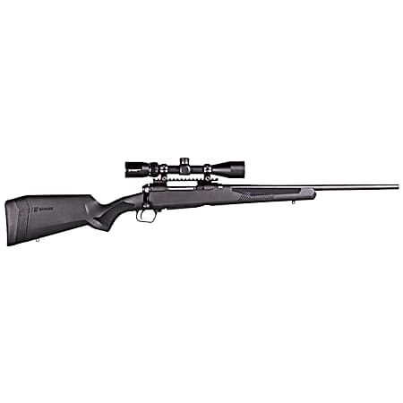 Savage Arms 57309 110 Apex Hunter XP 300 WSM 2+1 24, Matte Black Metal, Synthetic Stock, Vortex Crossfire II 3-9x40mm Scope